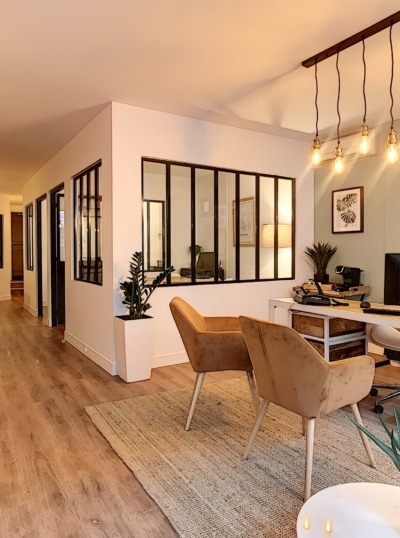 agence immobilière rénovée à Orléans par Deco Peint